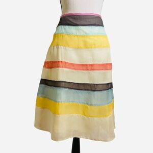 Nougat London Striped Skirt